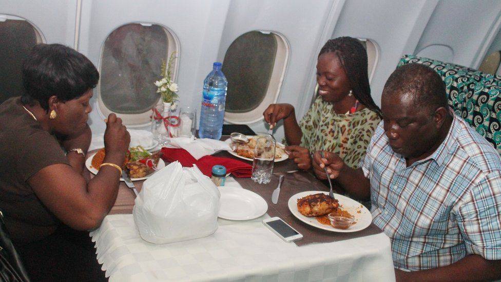 Ghana's La Tante DC-10 Restaurant in Accra
