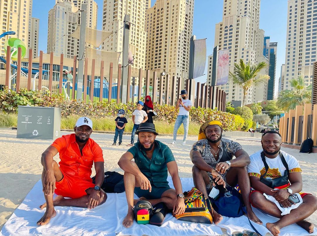 NPP celebrities chilling in Dubai