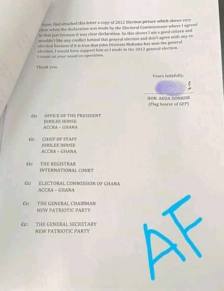 akua donkor petition