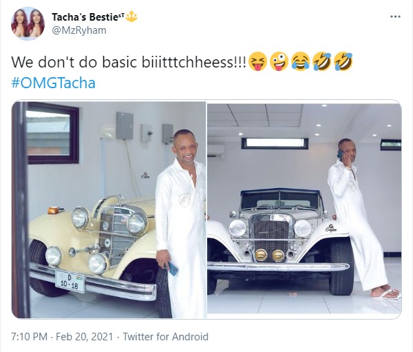 Fada Dickson and Tacha
