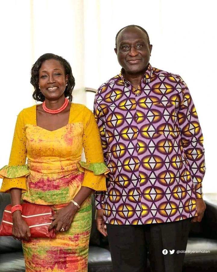 Alan Kyeremanteng and wife Mrs. Patricia Kyeremanteng