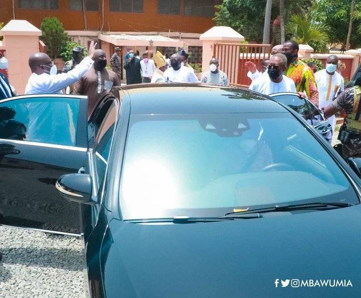 Bawumia and Hon Isaac Osei