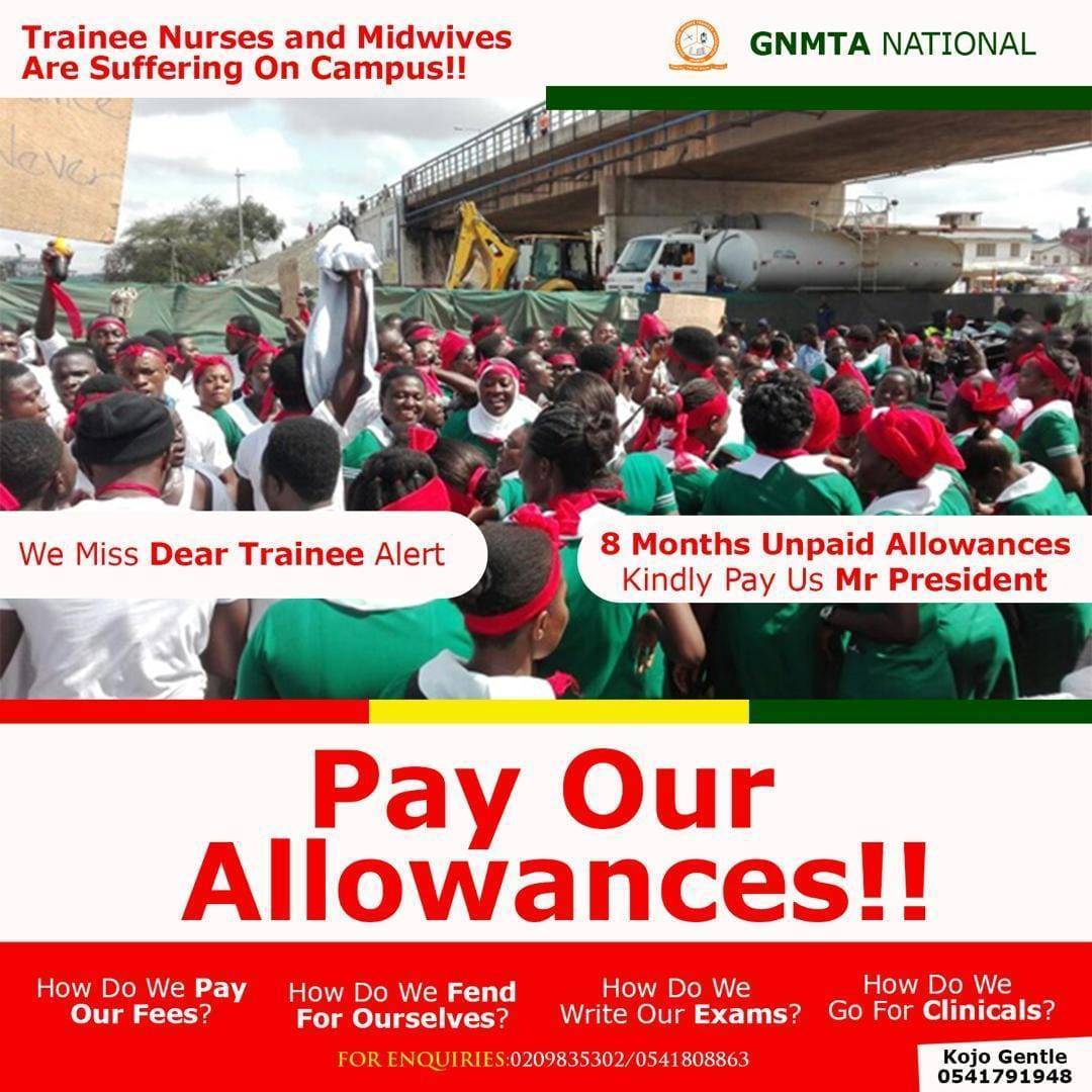 Pay us our 8 months allowance