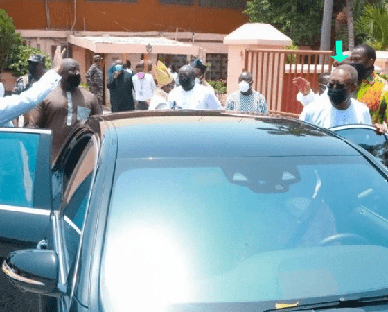 Bawumia and Hon Isaac Osei