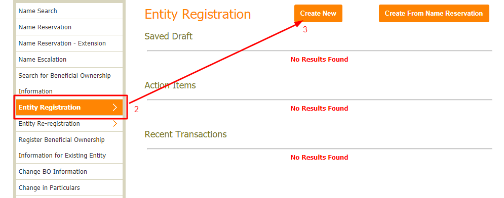 How to register your business online in Ghana RGD DASHBOARD 2
