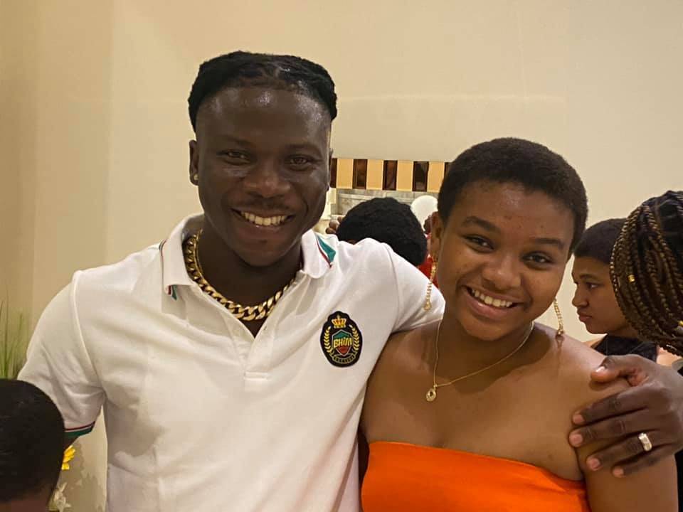 Stonebwoy and Hassan Ayarigas beautiful daughter