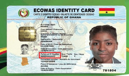 ghana card id