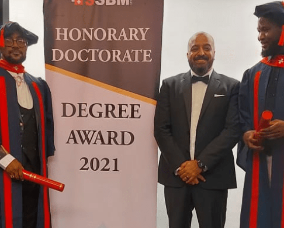 African Business Leaders Awarded Honorary Doctorate Degrees in Dubai, UAE