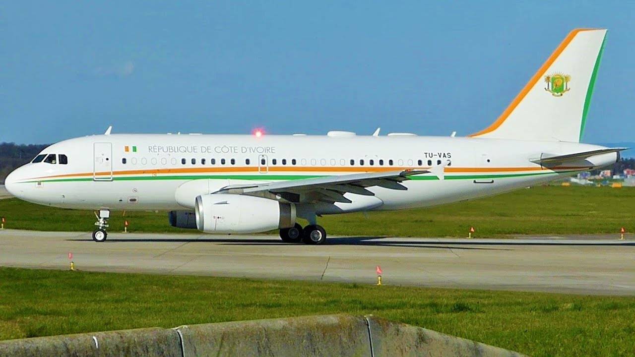 President of Cote D’Ivoire's jet