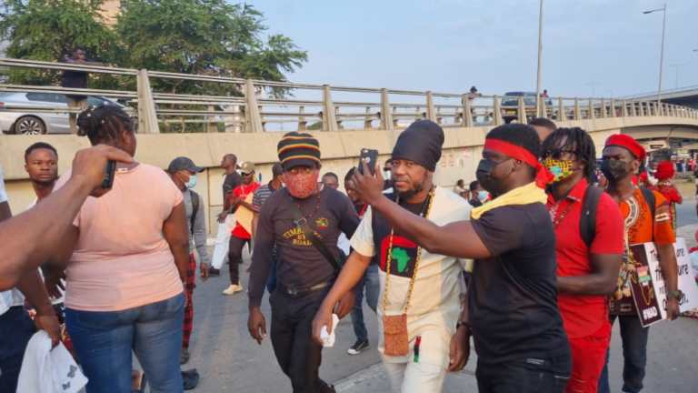 FixTheCountry demo ongoing