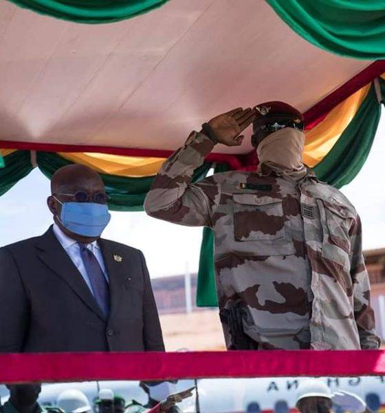 Akufo-Addo meets Mamady Doumbouya