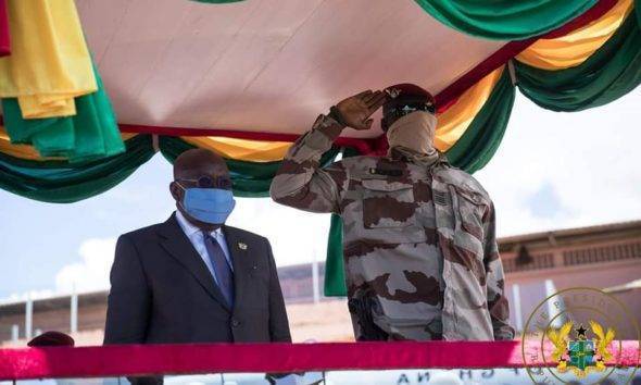 Akufo-Addo meets Mamady Doumbouya