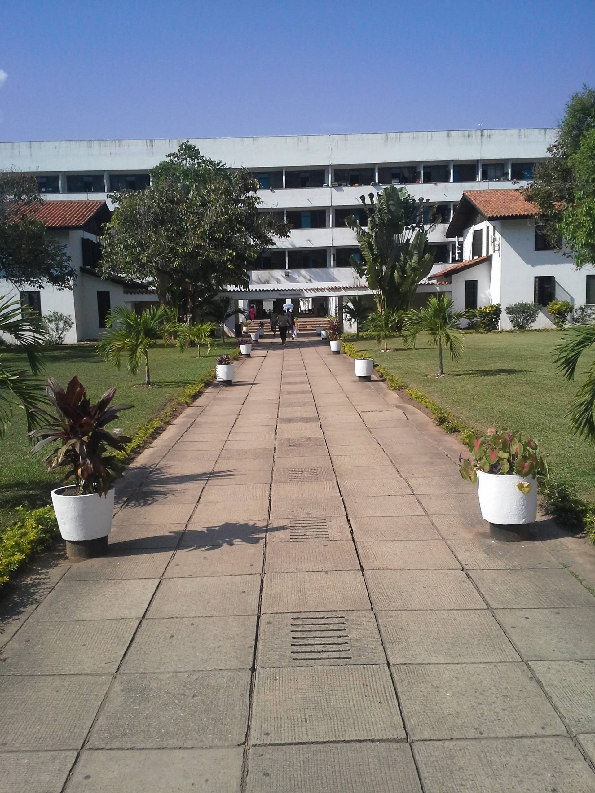 Volta H legonall - traditional halls at the University of Ghana