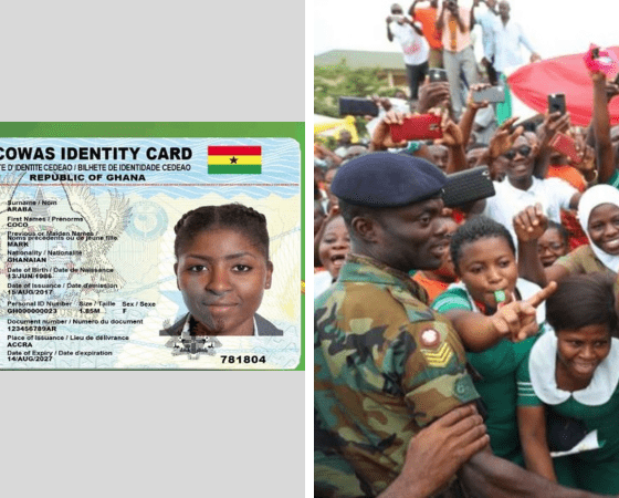 No Ghana Card No Salary