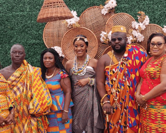 Mavis Hawa Koomson's Son ties the knot in a colourful ceremony in Accra