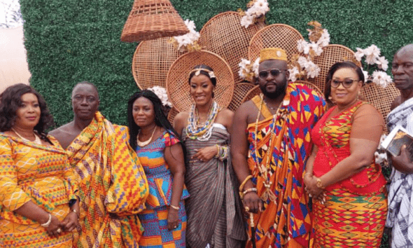 Mavis Hawa Koomson's Son ties the knot in a colourful ceremony in Accra