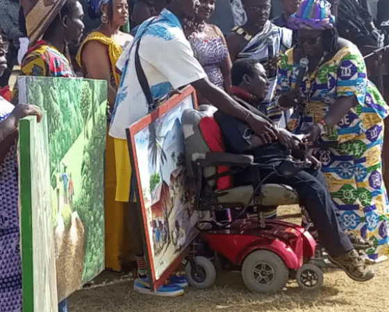 Akufo-Addo donates GHC20,000 to a man