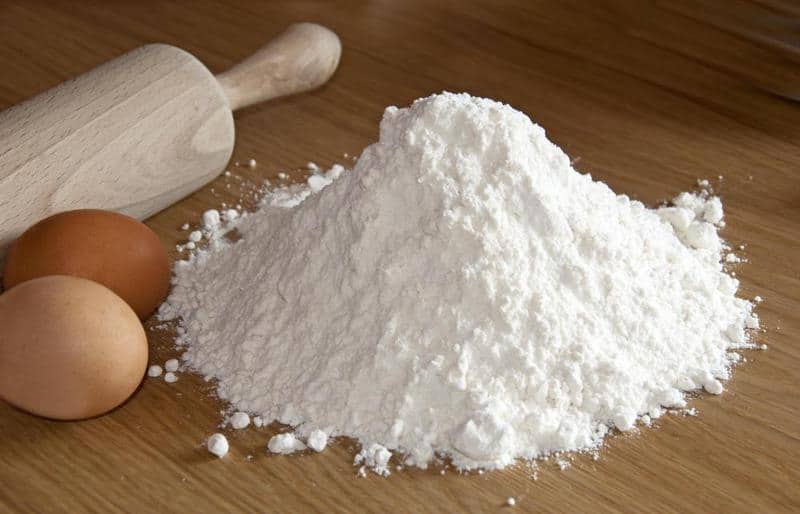 White flour