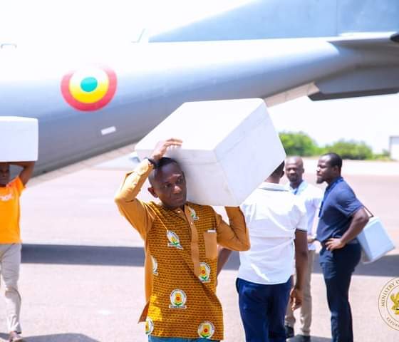 first batch of vaccines for children