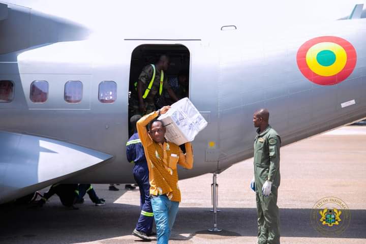 arrival of vaccines