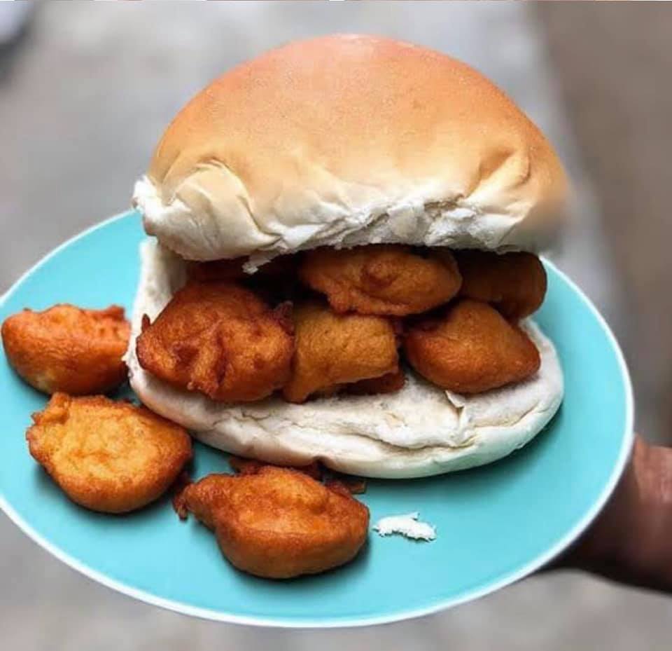 'Koose' and Bread Sandwich