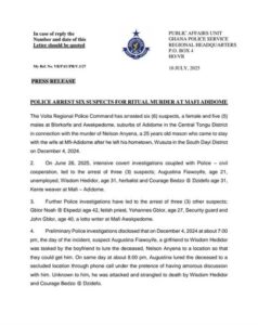 Volta Region: Man Lured by Woman and Killed for Ritual